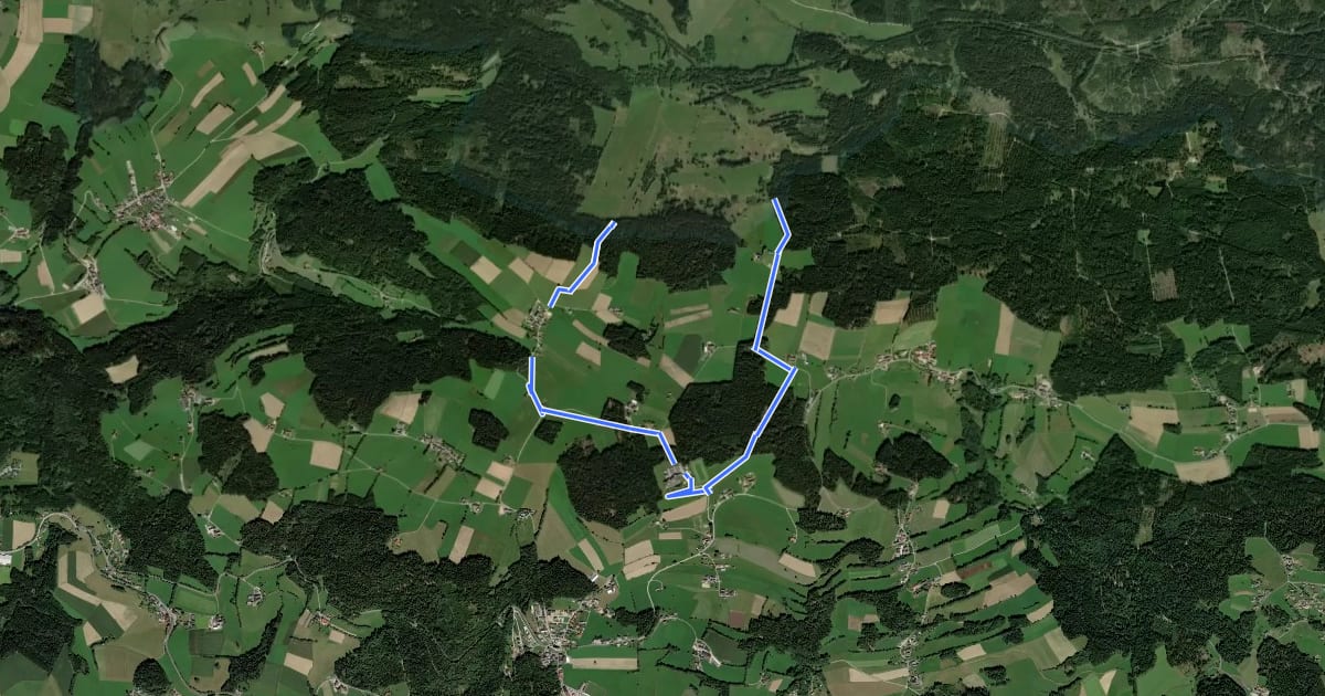 Маршрут Panoramaroute на спутниковом снимке