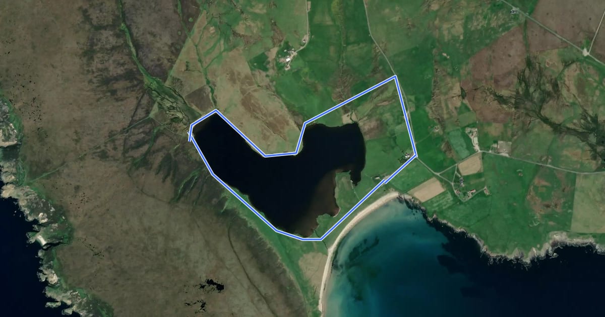 Маршрут Papil Water на спутниковом снимке