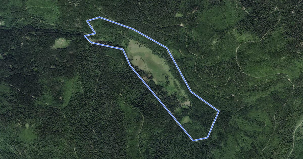 Маршрут Parcours circulaire de Belbriette на спутниковом снимке