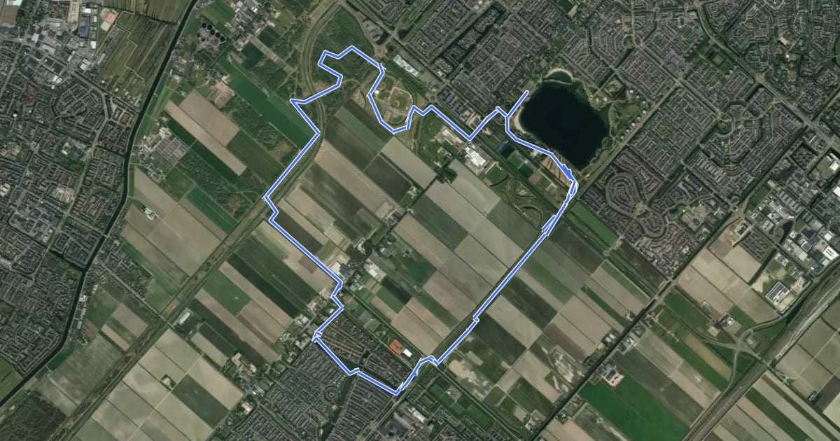 Маршрут PARK21-route на спутниковом снимке