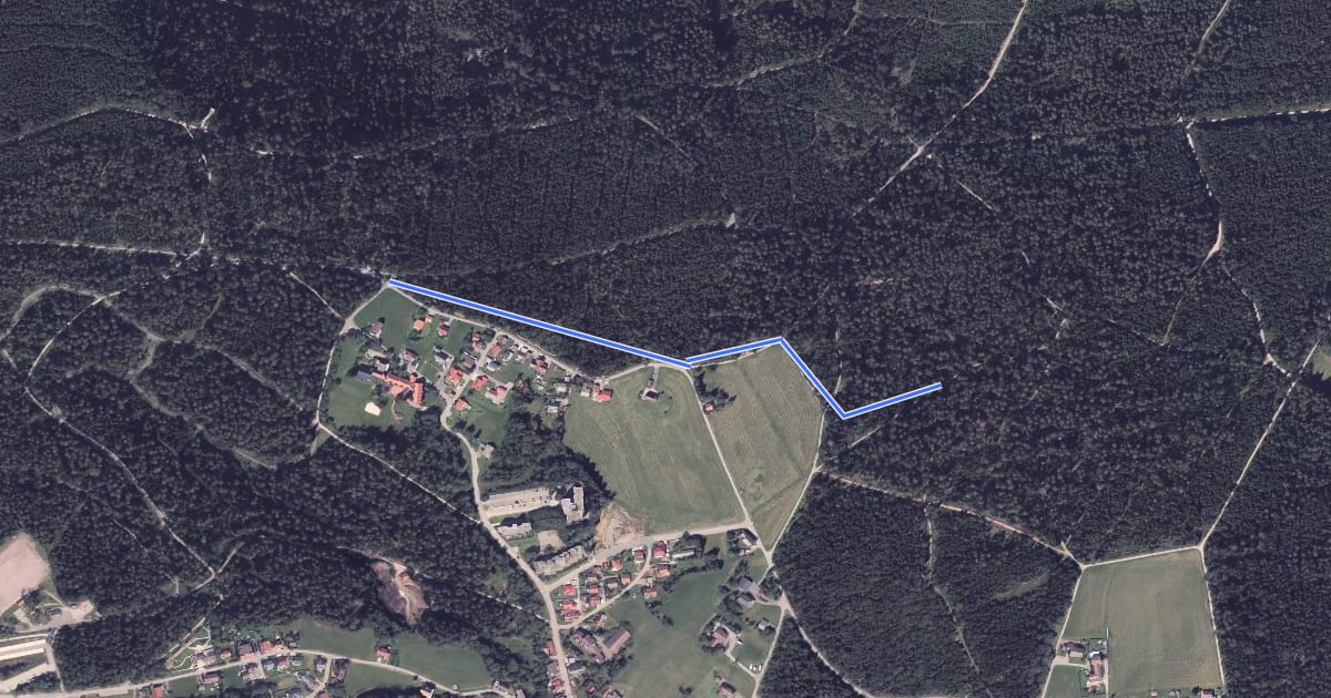 Маршрут Parkplatz Kohlwald - Vorderer Buchschollen на спутниковом снимке