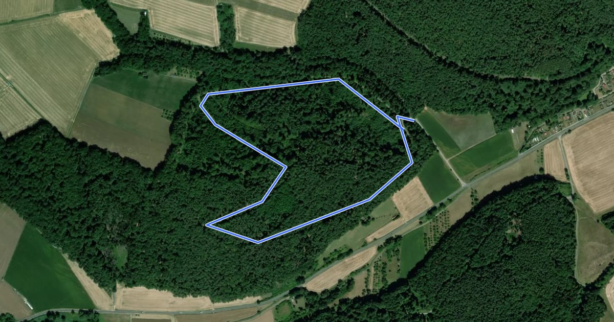 Маршрут Parkplatzrundwanderweg Hartgrund 4 : Artenberg-Weg на спутниковом снимке