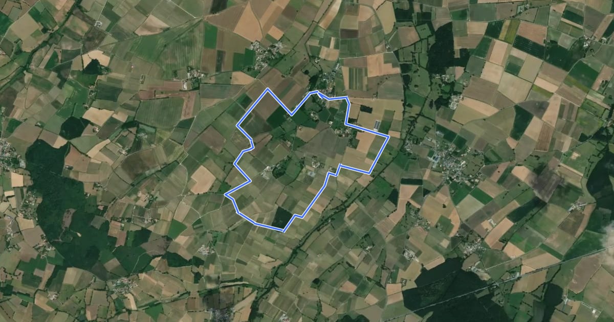 Маршрут Patrimoine et Vignoble на спутниковом снимке
