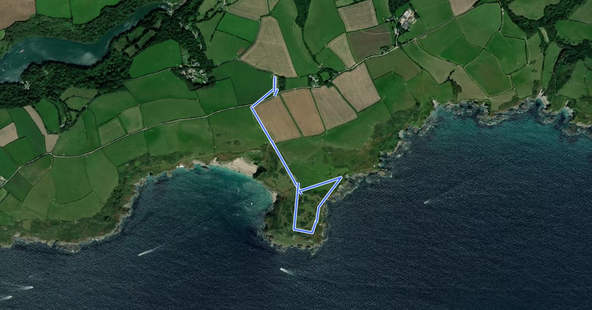 Маршрут Pencarrow Head short walk, Lantic Bay на спутниковом снимке