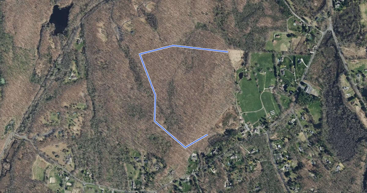 Маршрут Perimeter Trail на спутниковом снимке