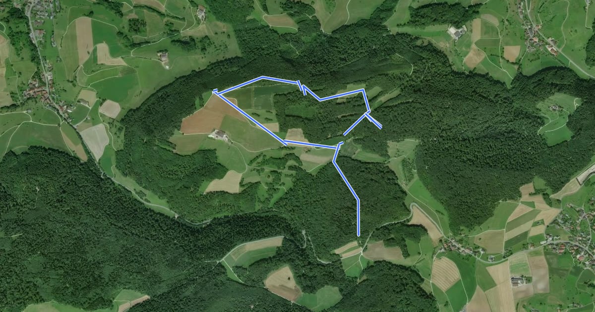 Маршрут Perimukweg на спутниковом снимке