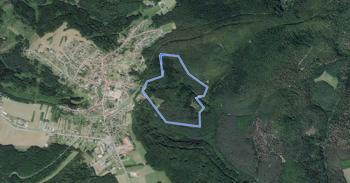 Маршрут Petit Tour de la Bildmuehle на спутниковом снимке