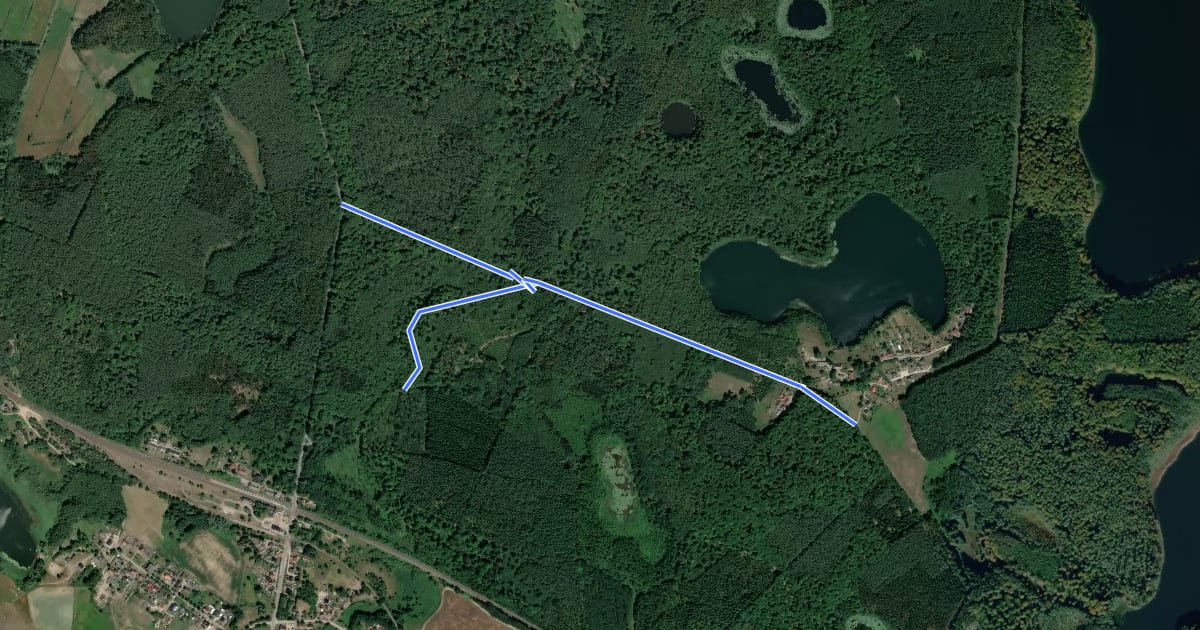 Маршрут Pilgerweg Heilige Bitgitta von Schweden на спутниковом снимке
