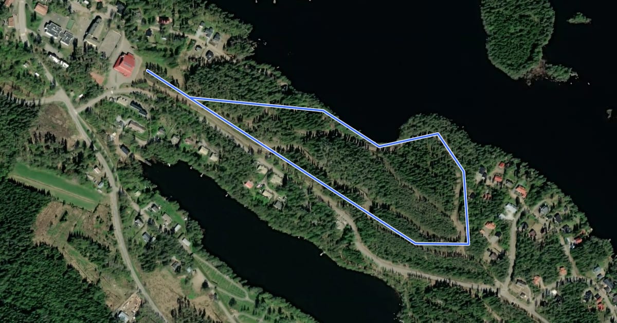 Маршрут Pirttiniemen 2 km на спутниковом снимке