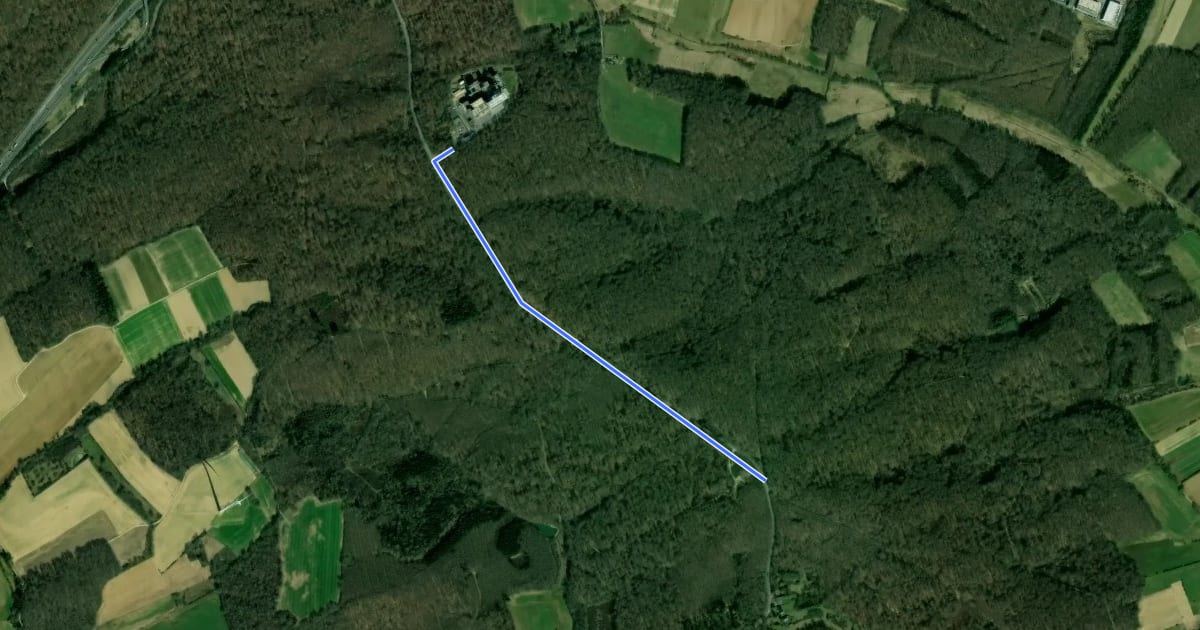 Маршрут Piste cyclable François Faber (PC 10) project на спутниковом снимке