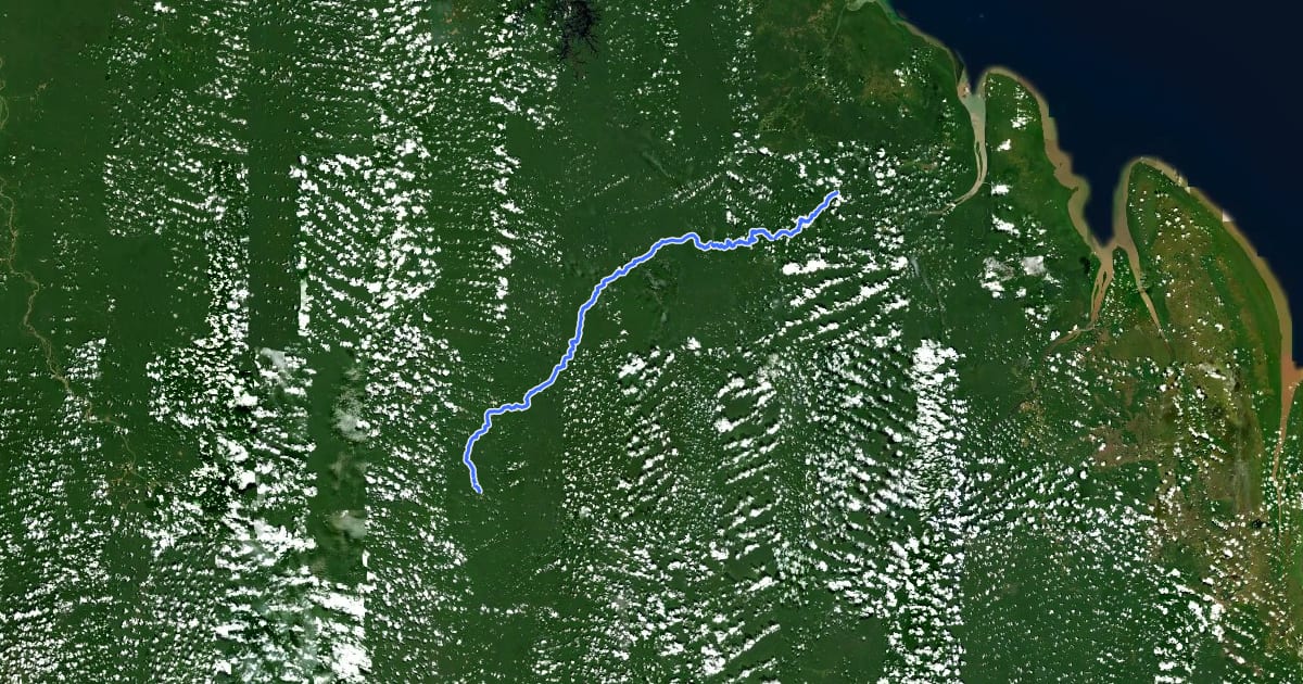 Маршрут Piste de Bélizon на спутниковом снимке