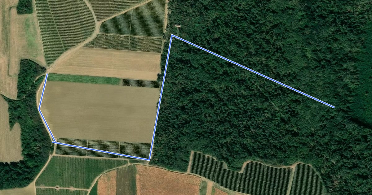 Маршрут Planinarski put 710 Liska - Skandala (spojni put) на спутниковом снимке