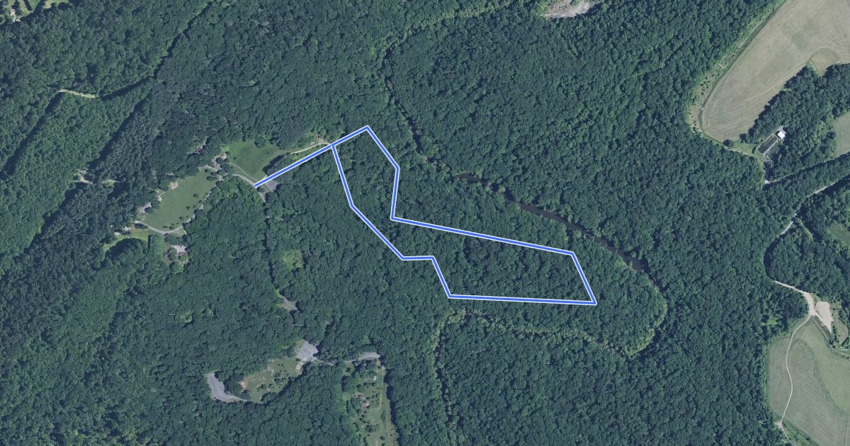 Маршрут Plantation Trail Loop на спутниковом снимке