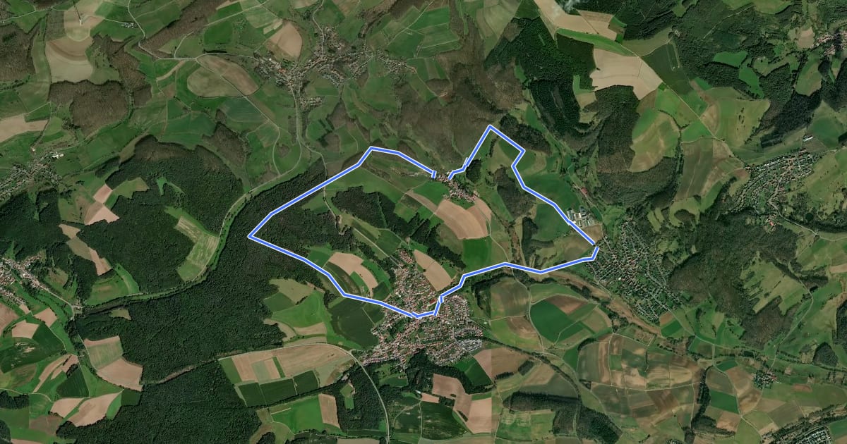 Маршрут Pletschmühlweg на спутниковом снимке