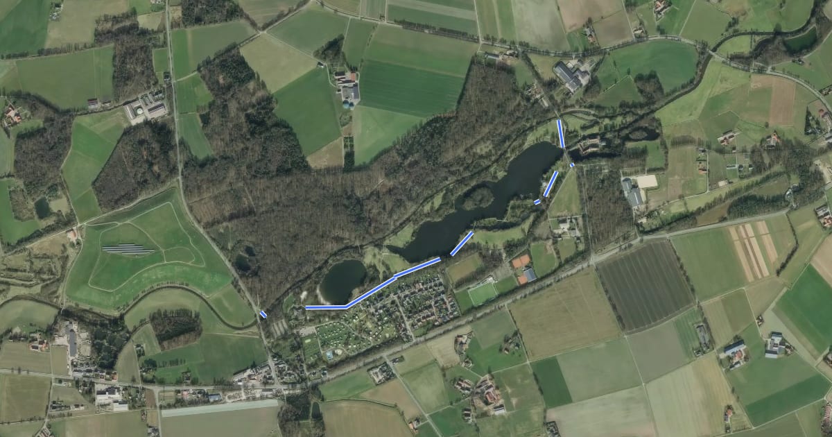 Маршрут Pröbsting Rundweg A3 на спутниковом снимке