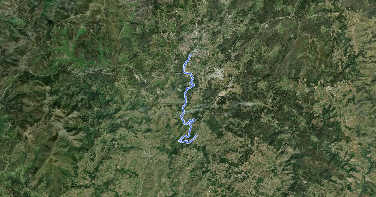 Маршрут PR3VRL - Percurso Pedestre do Douro Vinhateiro I на спутниковом снимке