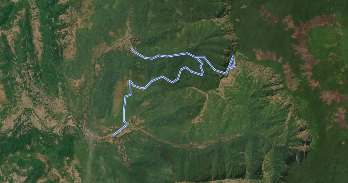 Маршрут Prachitgad Fort на спутниковом снимке