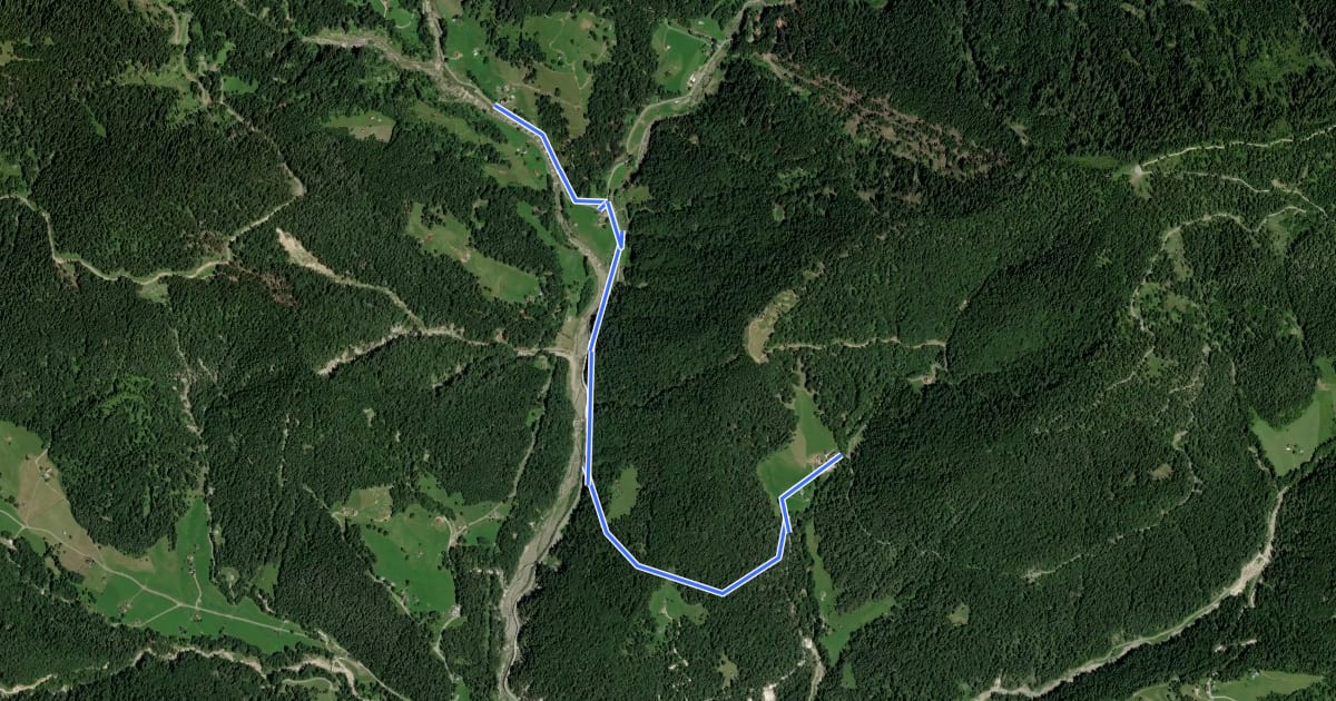 Маршрут Puanina Tour (T4) на спутниковом снимке