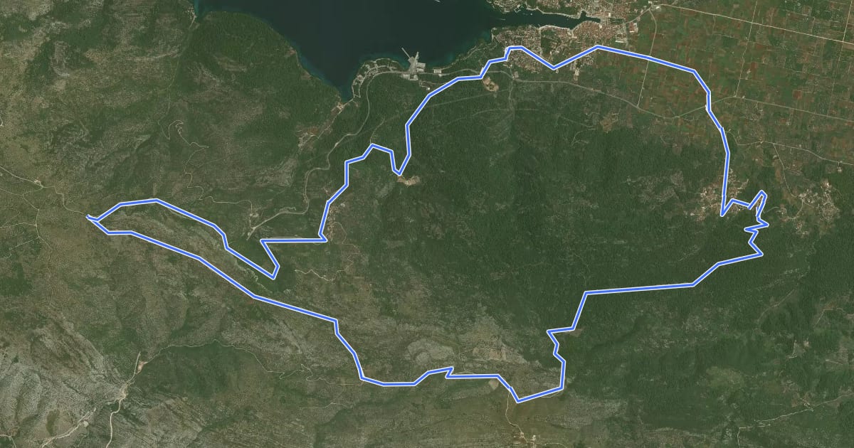 Маршрут Purkin kuk на спутниковом снимке