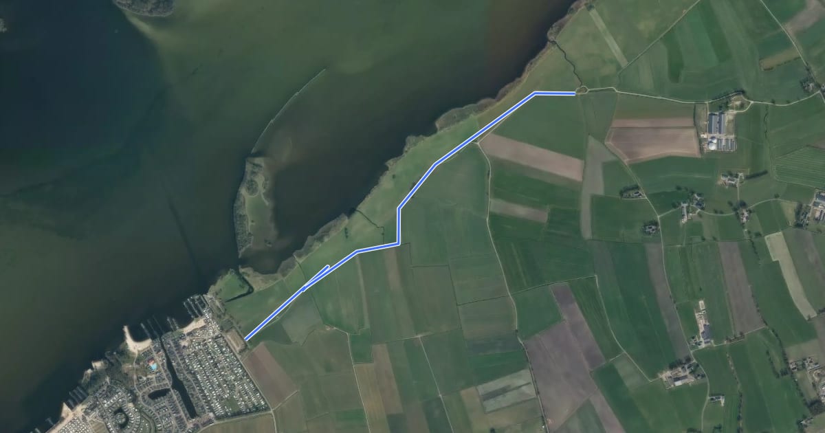 Маршрут Q60-Q77 на спутниковом снимке