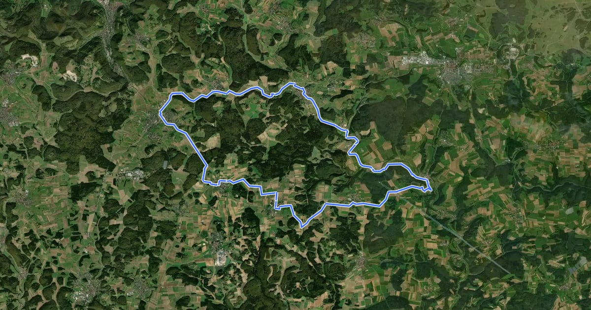 Маршрут R 6 - Museumstour на спутниковом снимке