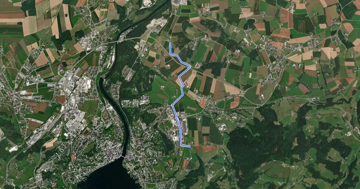 Маршрут Radstern Gmunden – Ergänzungsroute на спутниковом снимке