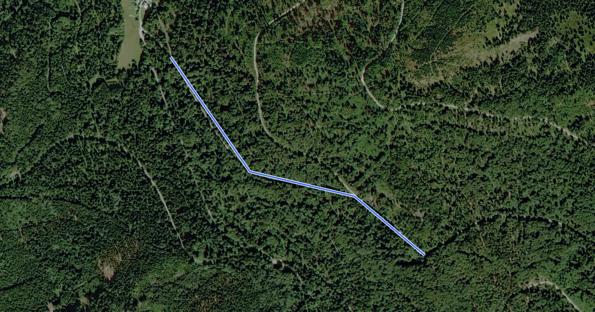 Маршрут Radweg Nr.:35 на спутниковом снимке