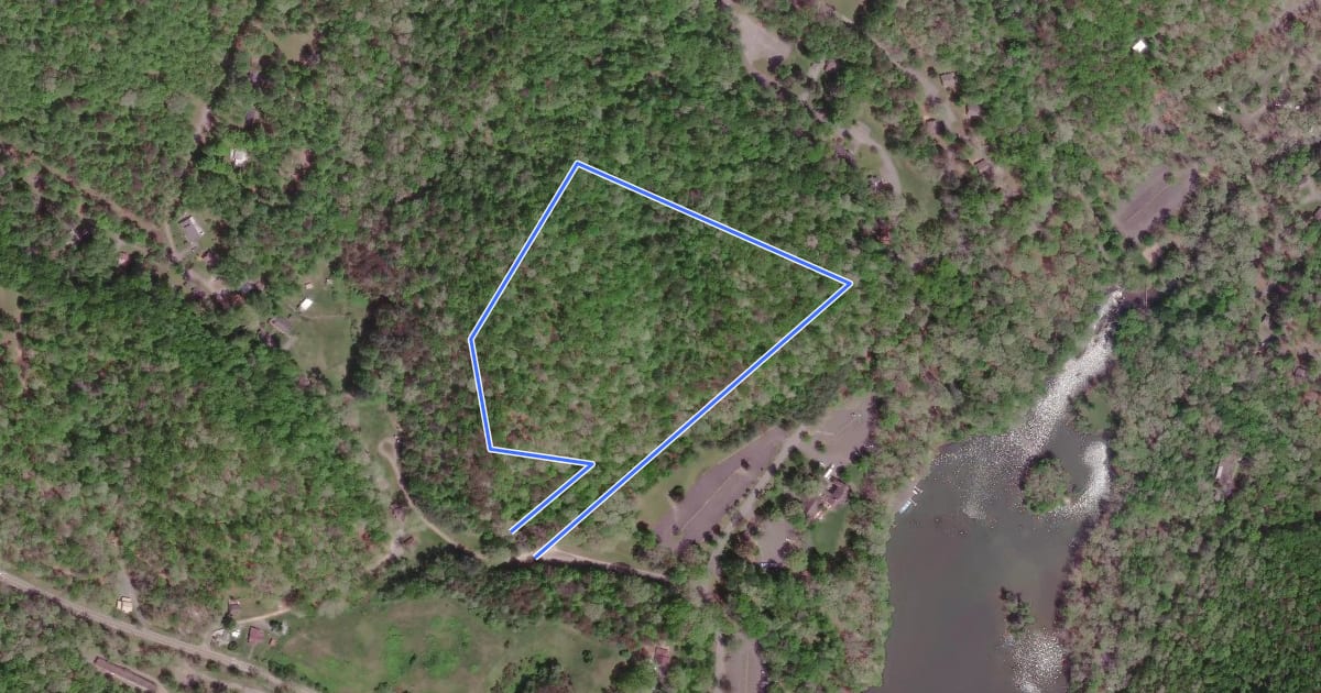 Маршрут Raider's Run Trail на спутниковом снимке