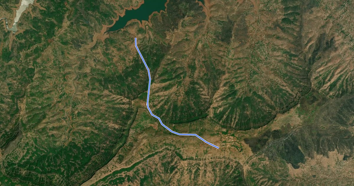 Маршрут Raireshwar Fort на спутниковом снимке