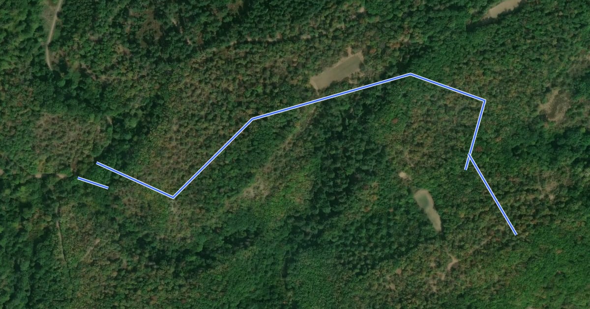 Маршрут Rheinburgenweg Boppard Klettersteig на спутниковом снимке