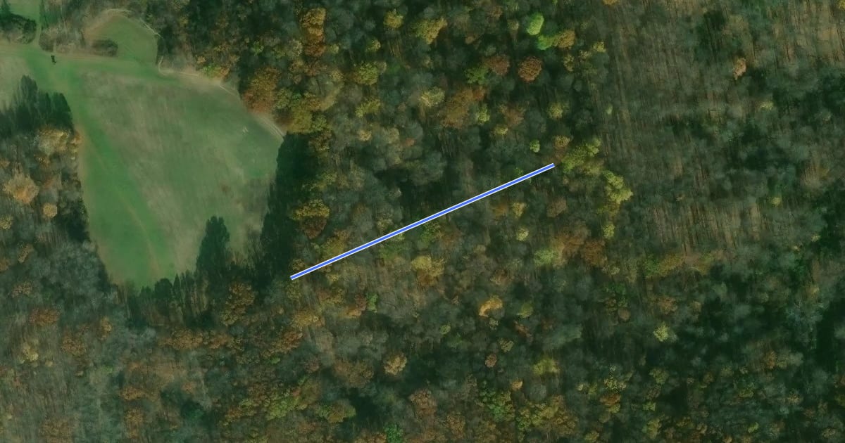 Маршрут Ribbon Candy на спутниковом снимке