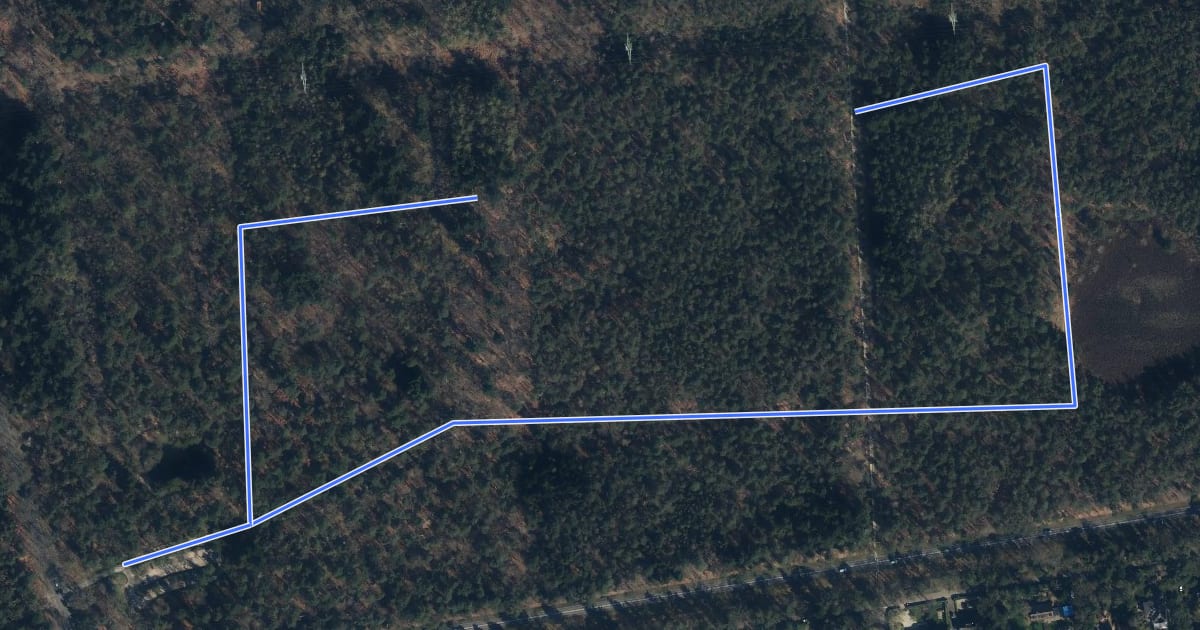 Маршрут Ridderoordse Bos Kort на спутниковом снимке