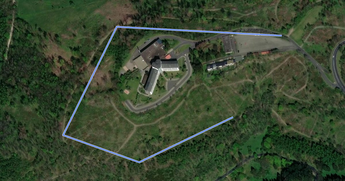 Маршрут Ringweg на спутниковом снимке