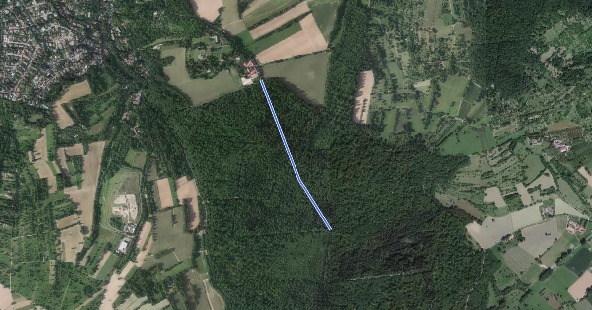 Маршрут Rittnerthof - Sonnenberg Richtstatt на спутниковом снимке