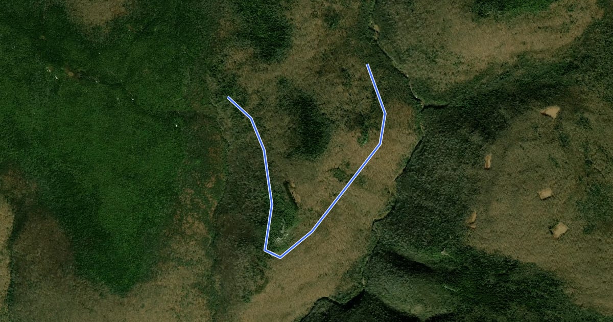 Маршрут Rocky Point Trail на спутниковом снимке