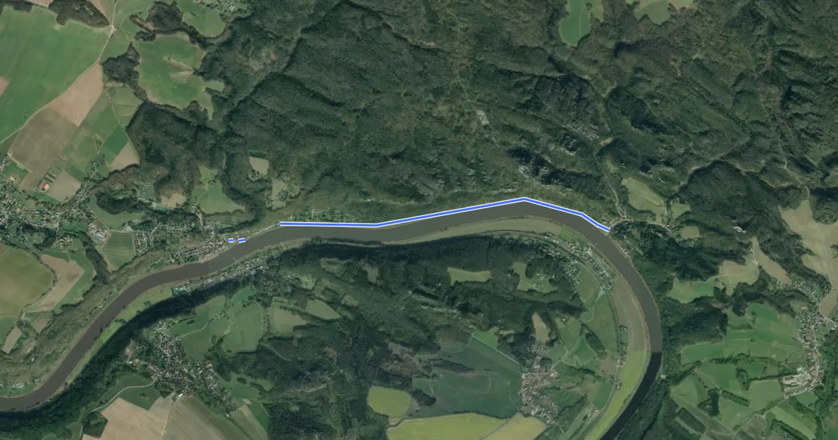Маршрут Rollstuhlrundweg на спутниковом снимке