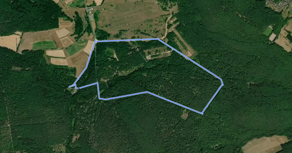 Маршрут Rote Schnepfe, Rundwanderweg Aschaffenburg- Schweinheim ehem. StOÜp на спутниковом снимке