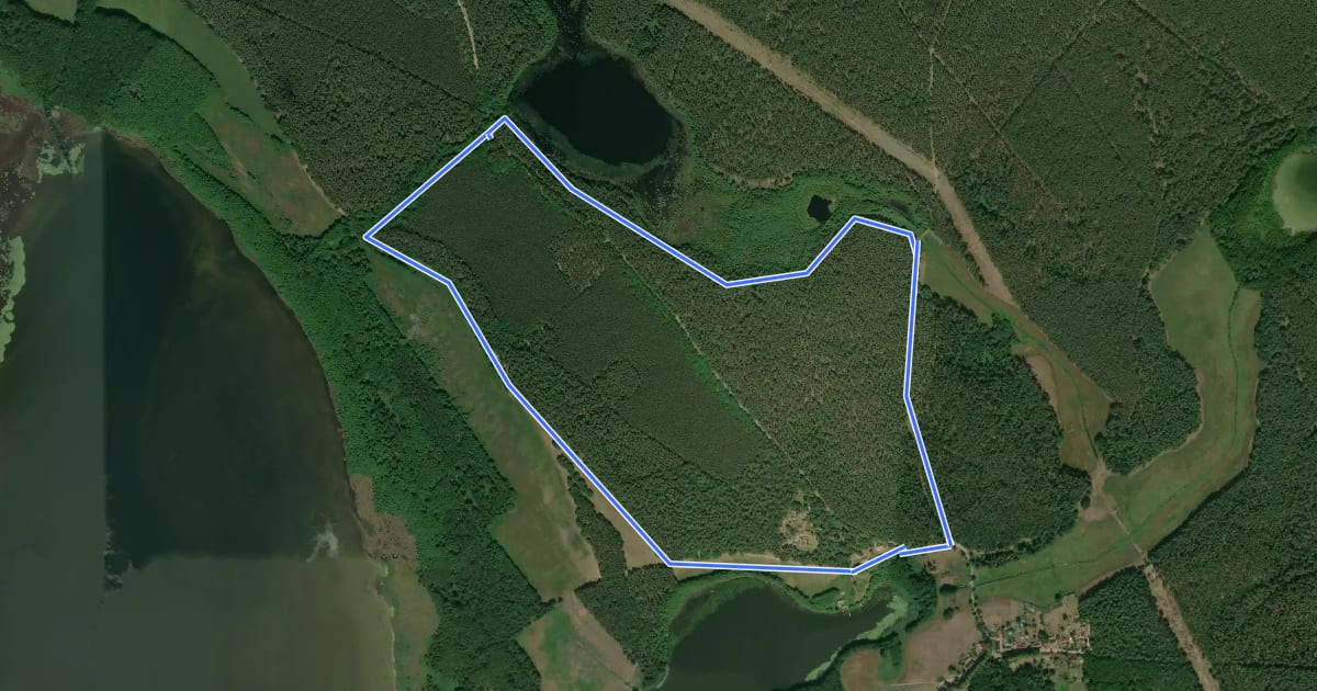 Маршрут Roter Hirsch Speck на спутниковом снимке