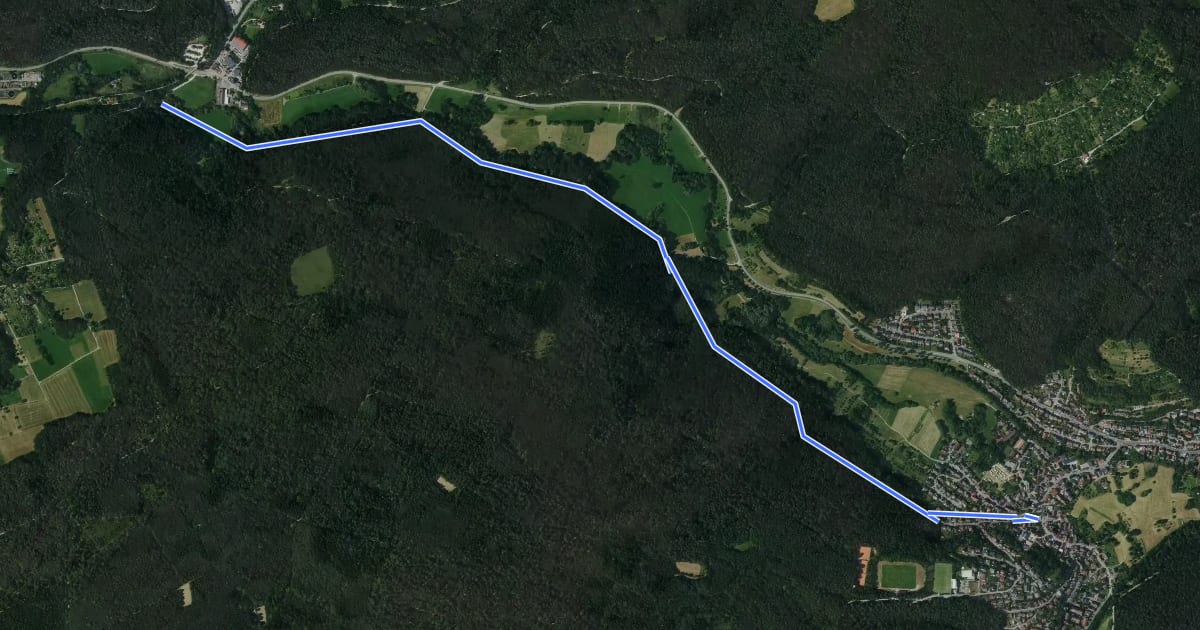 Маршрут Roter Punkt, Neuenhaus - Burkhardtsmühle на спутниковом снимке