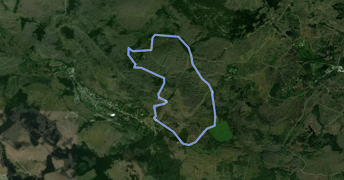 Маршрут Rund um den Erdbeerkopf - Rundwanderweg 1 на спутниковом снимке