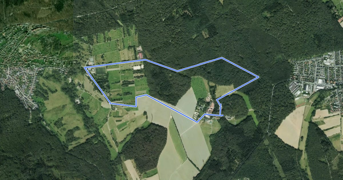 Маршрут Rund um den Rettershof: Weg 5 на спутниковом снимке