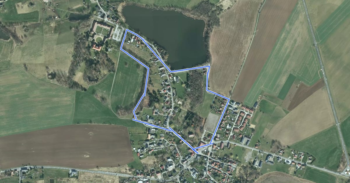 Маршрут Rundgang durch den Ort на спутниковом снимке