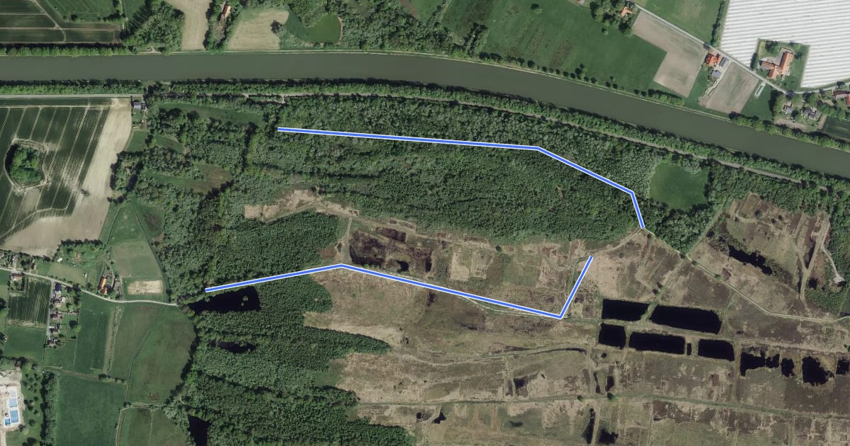 Маршрут Rundwanderweg - 2 km на спутниковом снимке