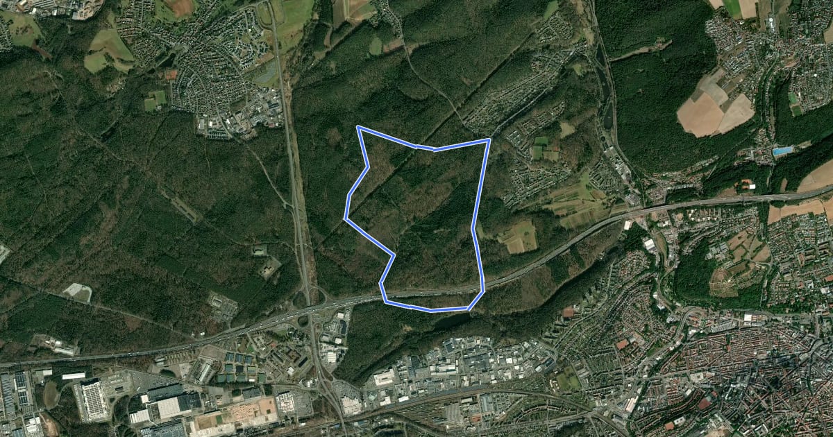 Маршрут Rundwanderweg 2, Wiesenthalerhof на спутниковом снимке