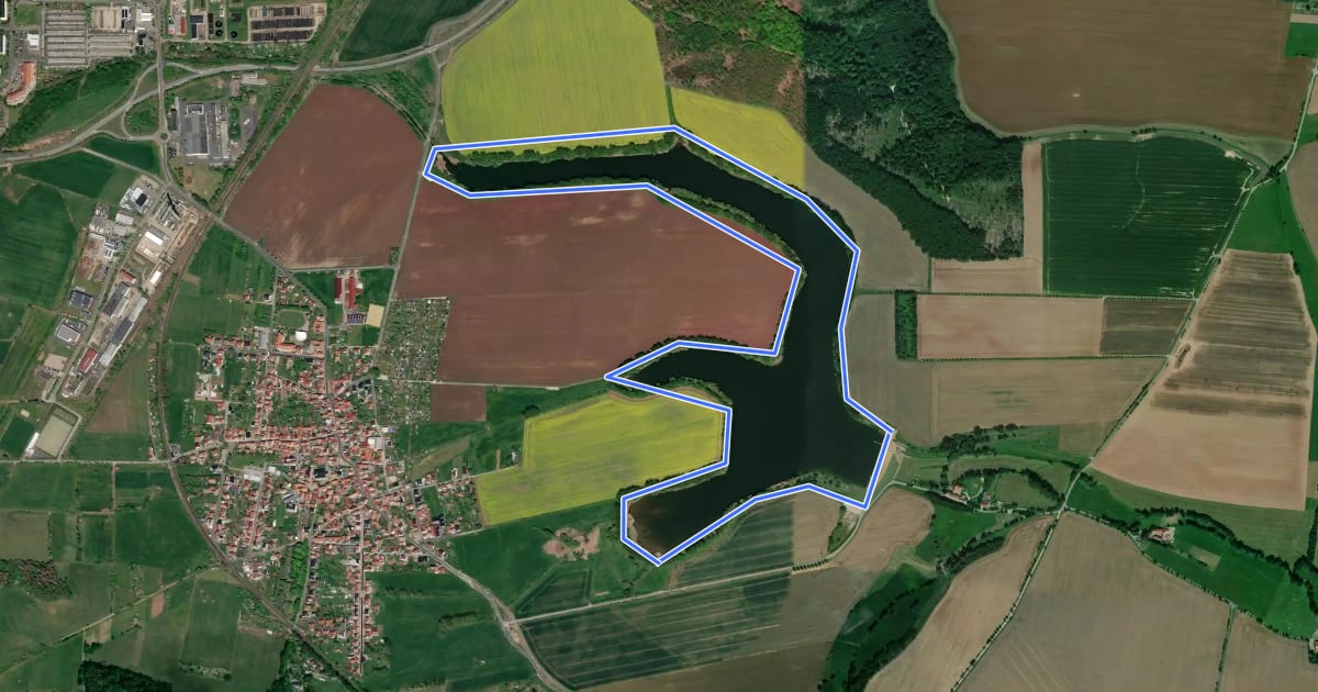 Маршрут Rundwanderweg 4 (Birkungen) на спутниковом снимке