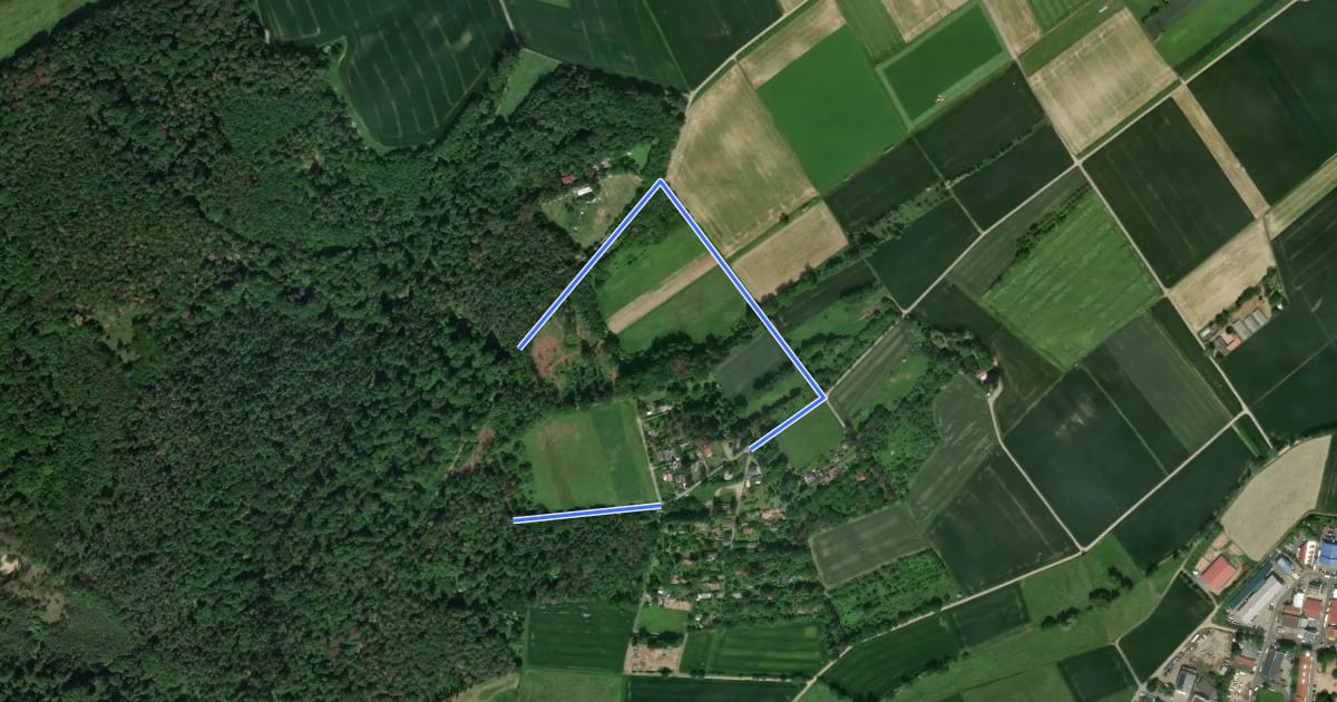 Маршрут Rundwanderweg 7 на спутниковом снимке