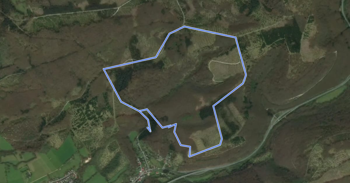 Маршрут Rundwanderweg A2 [Kohlstädt] на спутниковом снимке