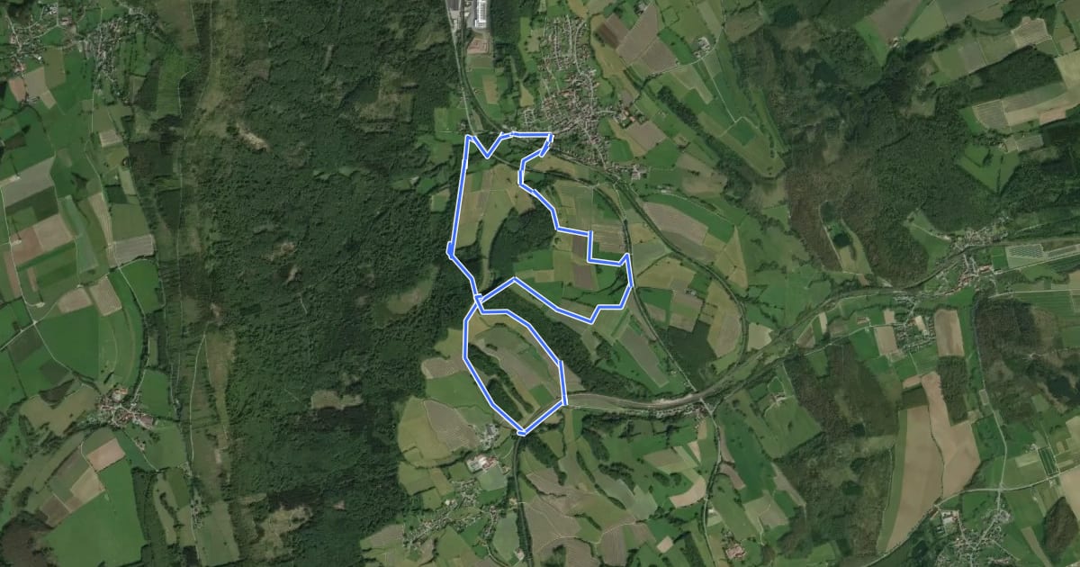 Маршрут Rundwanderweg A4 [Sandebeck] на спутниковом снимке