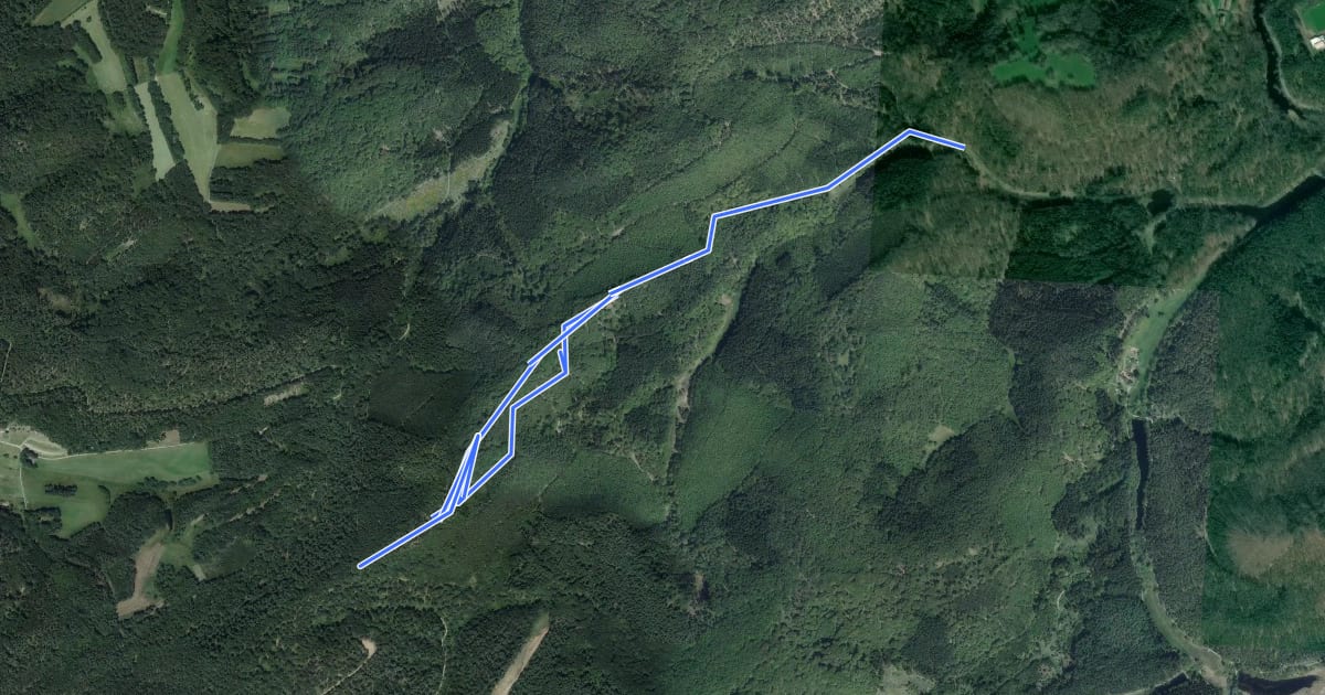 Маршрут Rundwanderweg Eppenbrunn 3 на спутниковом снимке