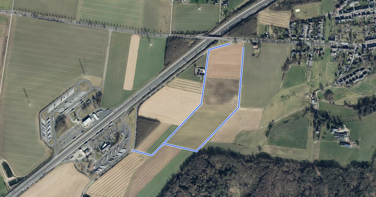 Маршрут Rundwanderweg Eschweiler на спутниковом снимке